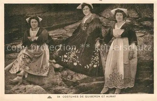 Trachten_Frankreich Costumes de Quiberon et Auray 