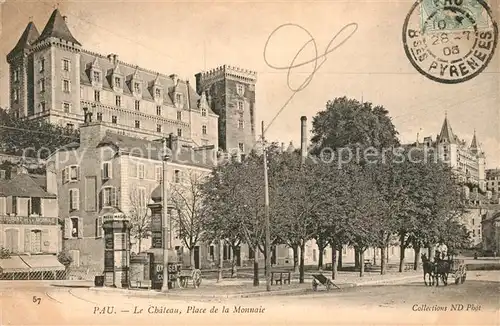 Pau Place de la Monnaie Pau