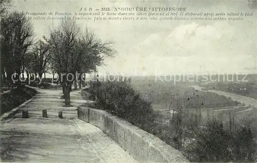 Angouleme Panorama Promenade de Beaulieu Angouleme