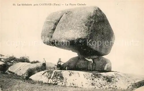 Le_Sidobre Le Peyro Clabado Rocher Felsformationen 