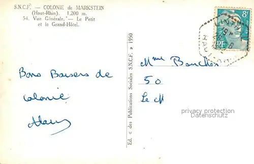 Le_Markstein Vue generale Petit et Grand Hotel Le_Markstein