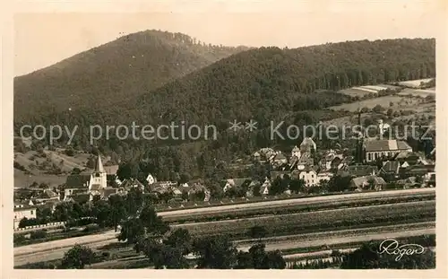 Lembach_Bas_Rhin_Elsass Vue generale Lembach_Bas_Rhin_Elsass