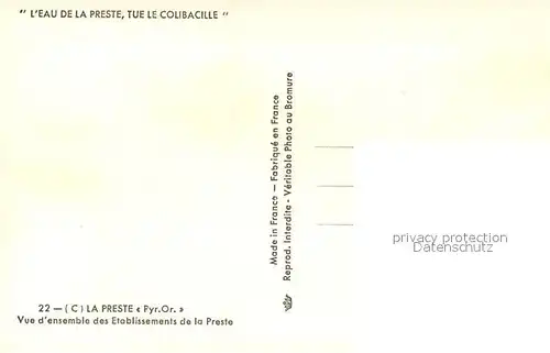 La_Preste Vue aerienne des Etablissements de la Preste La_Preste