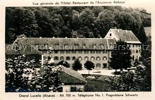 Lucelle_Haut Rhin Vue generale de l Hotel Restaurant de l ancienne Abbaye Lucelle_Haut Rhin