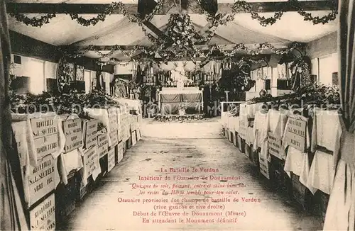 Douaumont Interieur de l Ossuaire Douaumont