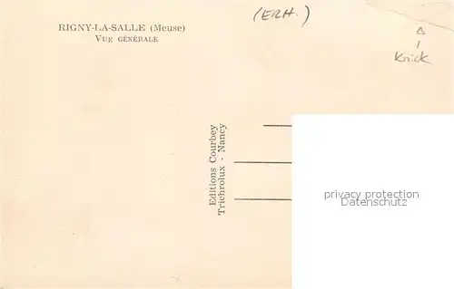 Rigny la Salle Vue generale Rigny la Salle