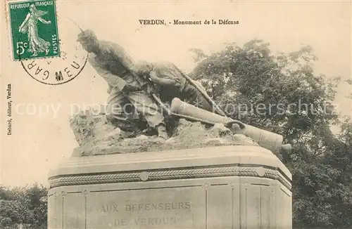 VERDUN_Meuse Monument de la Defense Verdun Meuse