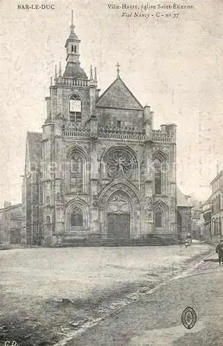 Bar le Duc Ville haute Eglise Saint Etienne Bar le Duc