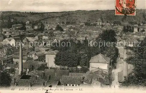 Bar le Duc Panorama pris du chateau Bar le Duc