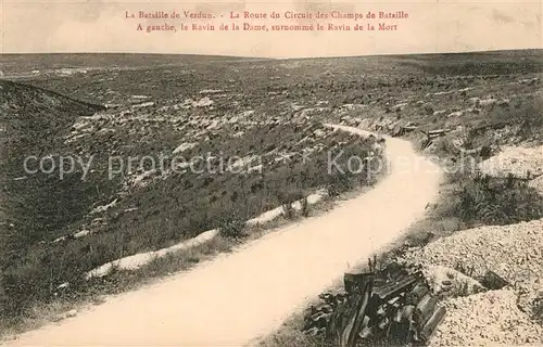 VERDUN_Meuse Bataille de Verdun Route du Circuit des Champs de Bataille Verdun Meuse