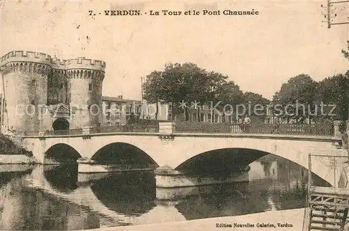 VERDUN_Meuse Tour et Pont Chaussee Verdun Meuse