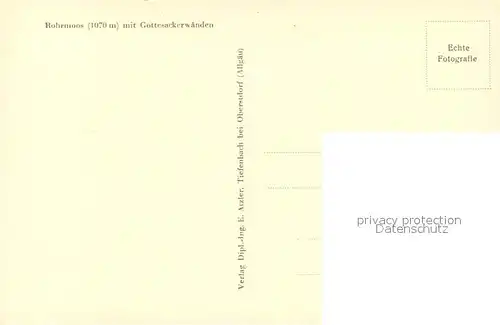 Rohrmoos_Allgaeu Panorama mit Gottesackerwaenden Allgaeuer Alpen Rohrmoos Allgaeu