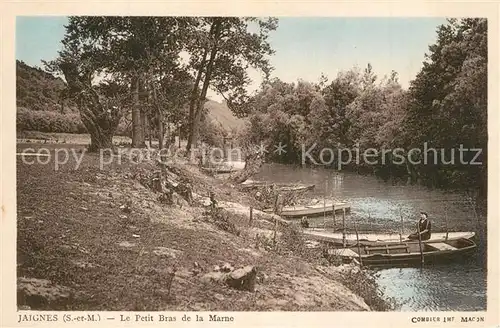 Jaignes Le Petit Bras de la Marne Jaignes