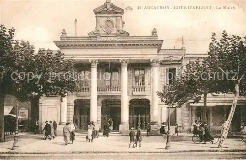 Arcachon_Gironde La Mairie Arcachon Gironde