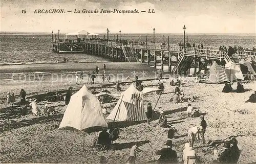 Arcachon_Gironde La Grande Jetee Promenade Arcachon Gironde
