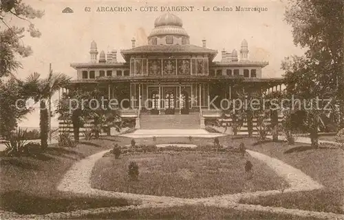 Arcachon_Gironde Le Casino Mauresque Arcachon Gironde