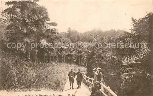 Pau La Montee de la Gare Pau