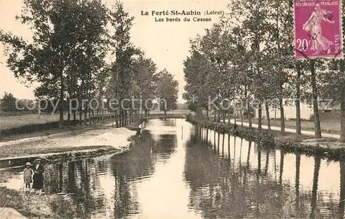 La_Ferte Saint Aubin Les bords du Cosson La_Ferte Saint Aubin