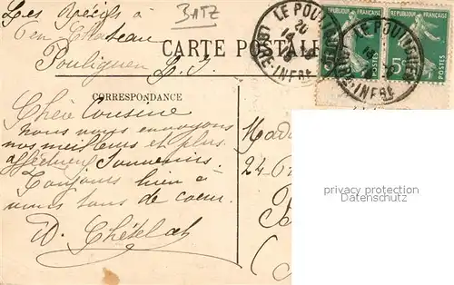 Batz sur Mer Moeurs et types Bretons Batz sur Mer