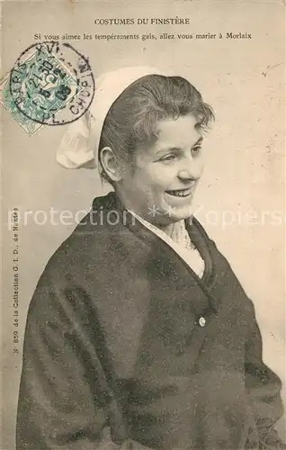 Finestret Costume Si vous aimez les temperaments gais allez vous marier a Morlaix Finestret