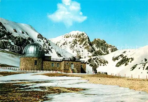 AK / Ansichtskarte Observatorium_Sternwarte_Urania L Aquila Gran Sasso d Italia Osservatorio astronomico Corno Grande  