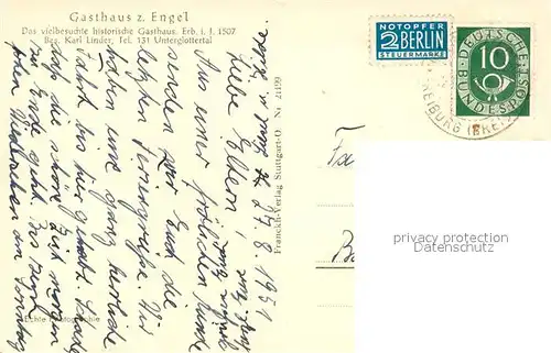 AK / Ansichtskarte Unterglottertal Panorama Schwarzwald Unterglottertal