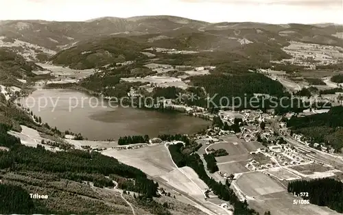 AK / Ansichtskarte Titisee Schwarzwald Fliegeraufnahme Titisee