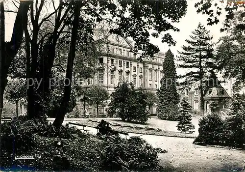 AK / Ansichtskarte Mulhouse_Muehlhausen Parc Steinbach Theatre Mulhouse Muehlhausen