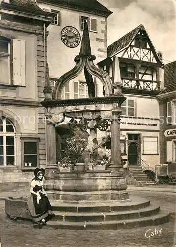 AK / Ansichtskarte Rosheim_Elsass_Lothringen Le Puits a Chaines Rosheim_Elsass_Lothringen