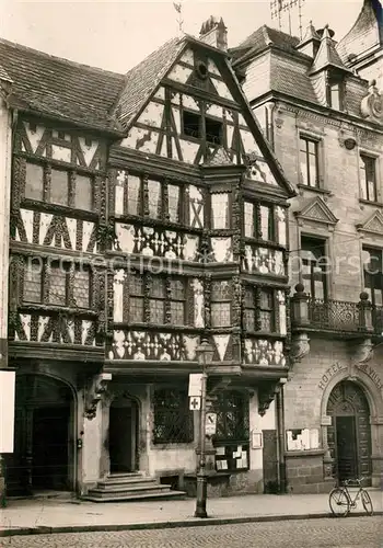 AK / Ansichtskarte Saverne_Bas_Rhin_Alsace Vieille maison Siege du S. I. de Saverne Saverne_Bas_Rhin_Alsace