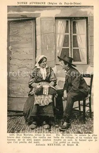 AK / Ansichtskarte Puy de Dome Antonin Meyniel et Regis M Puy de Dome