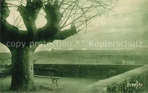 AK / Ansichtskarte Sauveterre de Bearn Les Pyrenees de la Terrasse Sauveterre de Bearn