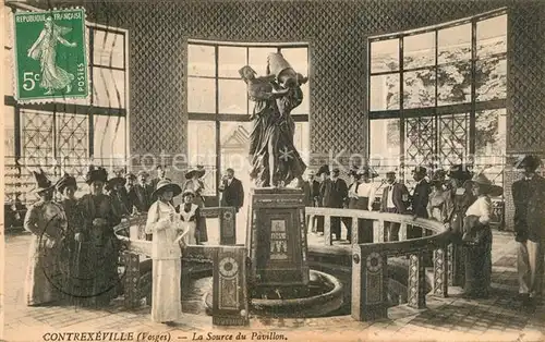 AK / Ansichtskarte Contrexeville_Vosges La Source du Pavillon Contrexeville_Vosges