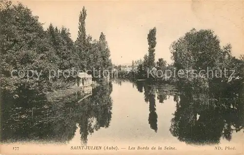 AK / Ansichtskarte Saint Julien les Villas Les Bords de la Seine Saint Julien les Villas