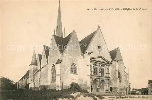 AK / Ansichtskarte Troyes_Aube Eglise de St Andre Troyes Aube