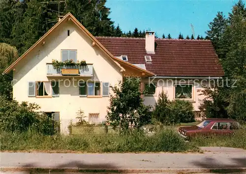 AK / Ansichtskarte Lindenberg_Allgaeu Gaestehaus Wuescht Lindenberg Allgaeu