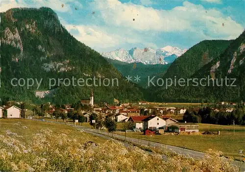 AK / Ansichtskarte Inzell an der Deutschen Alpenstrasse mit Falkenstein und Reiteralpe Inzell