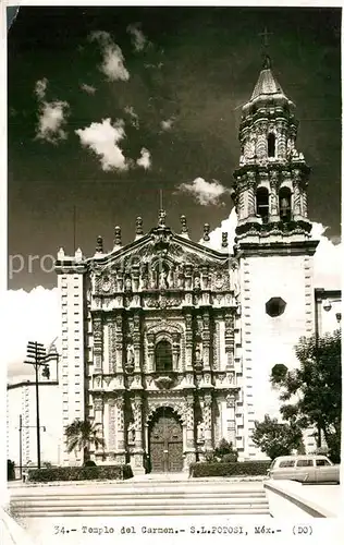 AK / Ansichtskarte San_Luis_Potosi Templo del Carmen San_Luis_Potosi