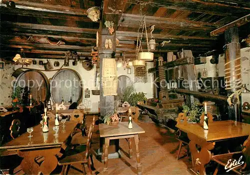 AK / Ansichtskarte Riquewihr_Haut_Rhin Caveau de l Hotel La Dime Riquewihr_Haut_Rhin