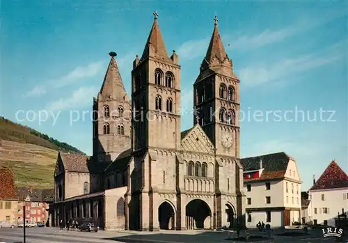 AK / Ansichtskarte Guebwiller_Elsass Eglise Romane Saint Leger XIIIe siecle Guebwiller_Elsass