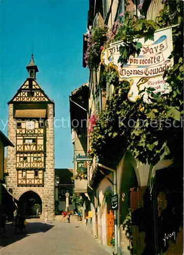 AK / Ansichtskarte Riquewihr_Haut_Rhin Le Dolder Tour du XIIIe siecle Riquewihr_Haut_Rhin