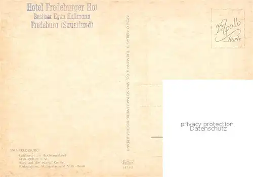 Fredeburg_Schmallenberg Hotel Fredeburger Hof Fredeburg_Schmallenberg