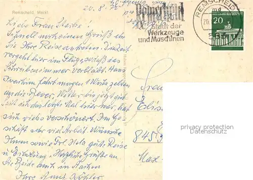 Remscheid Markt Remscheid