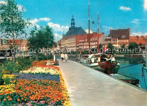 Emden_Ostfriesland Blick zum Rathaus Emden_Ostfriesland