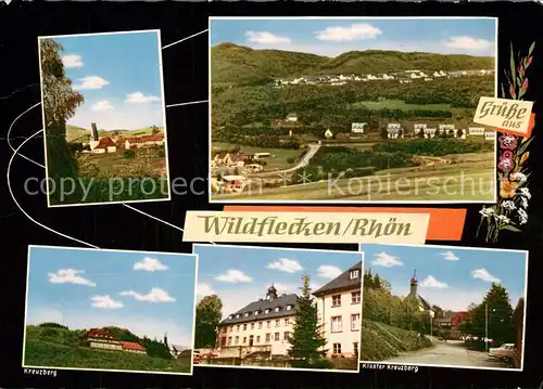 Wildflecken Panorama Kreuzberg Kloster Wildflecken