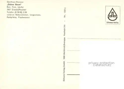 Elzach Gasthaus Pension Gruener Baum Elzach