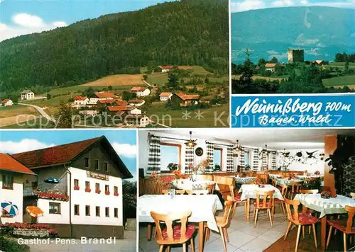 Neunussberg Panorama Gasthaus Pension Neunussberg Gaststube Neunussberg