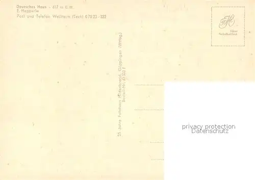 Weilheim_Teck Deutsches Haus Panorama Weilheim Teck