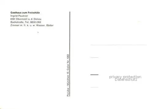 Obernzell Gasthaus zum Freischuetz Obernzell