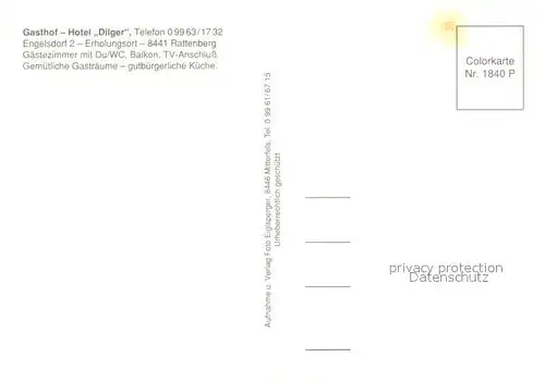 Rattenberg_Niederbayern Gasthof Hotel Dilger Gaststube Rattenberg Niederbayern